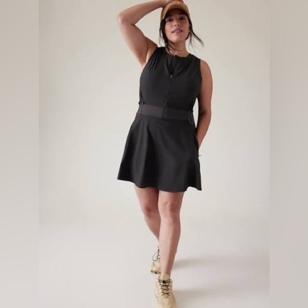 Athleta Black Mini Dress